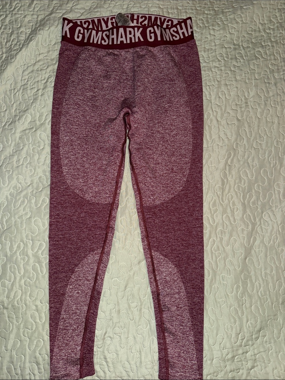 Gymshark ladies Maroon Seamless Performance Leggings